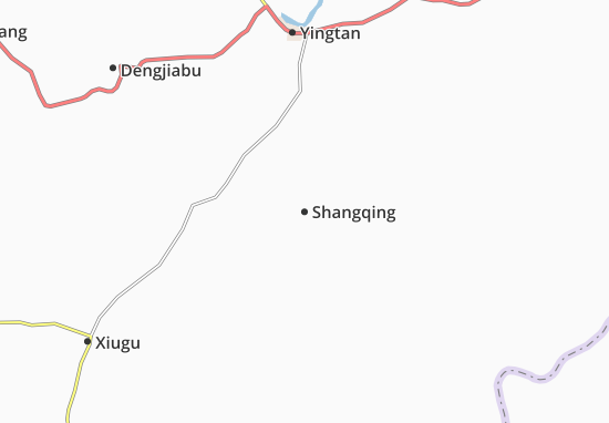 Karte Stadtplan Shangqing