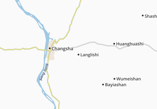 Karte Stadtplan Langlishi