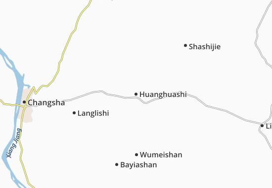 Kaart Plattegrond Huanghuashi