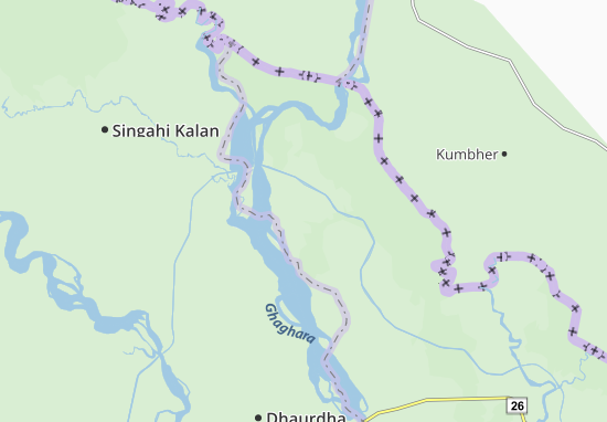 Karte Stadtplan Sujauli