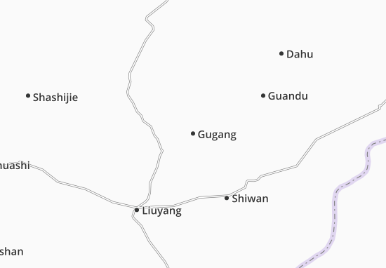 Kaart Plattegrond Gugang