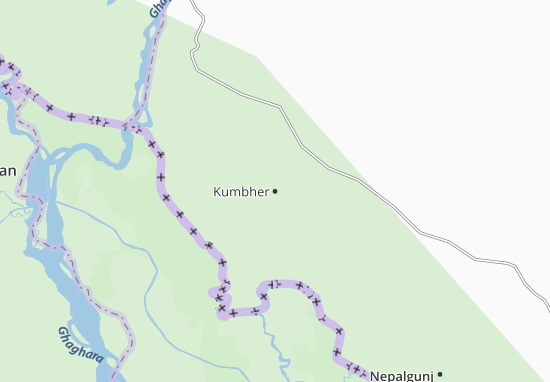 Karte Stadtplan Kumbher