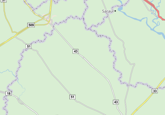 Kaart Plattegrond Bisauli