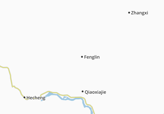 Karte Stadtplan Fenglin