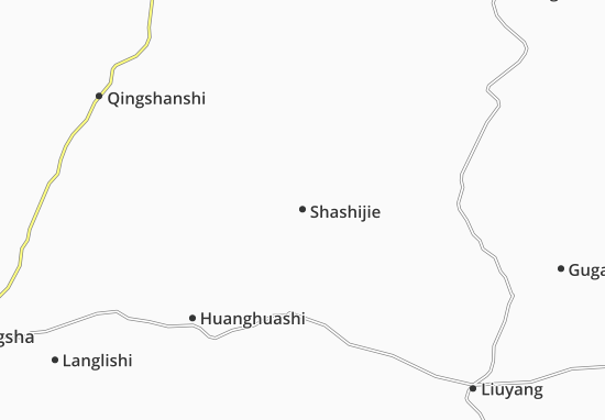 Karte Stadtplan Shashijie