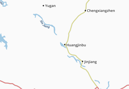 Carte-Plan Huangjinbu