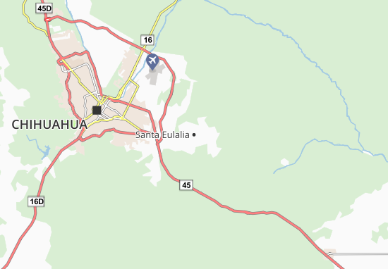 Karte Stadtplan Santa Eulalia