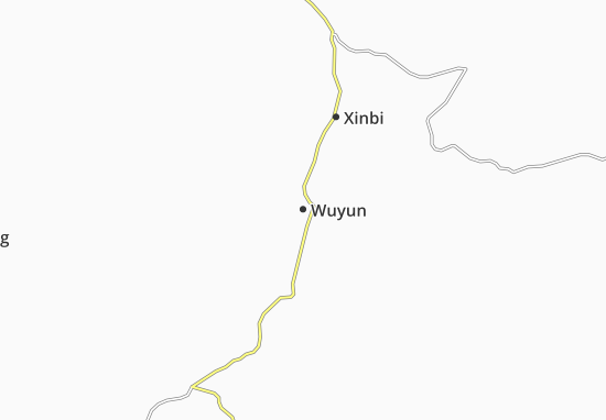 Mapa Wuyun