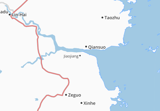 Jiaojiang Map