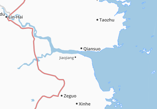 Karte Stadtplan Jiaojing