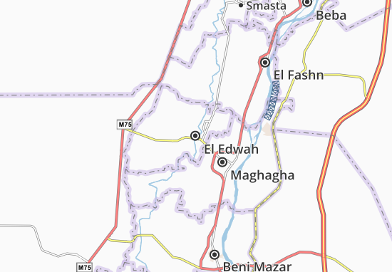 Karte Stadtplan El Edwah