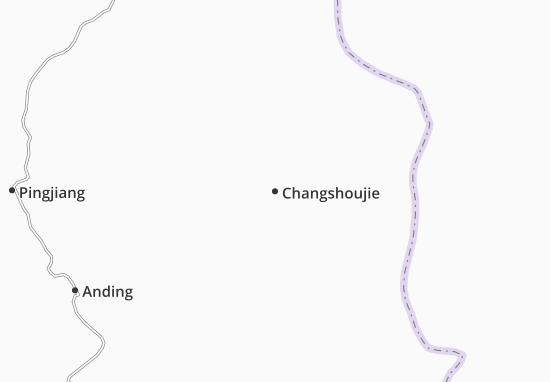Karte Stadtplan Changshoujie