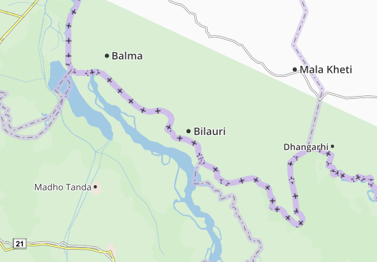 Bilauri Map