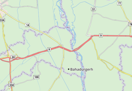Garhmuktesar Map