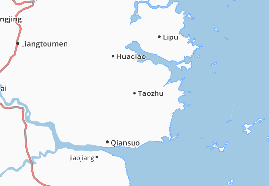 Kaart Plattegrond Taozhu