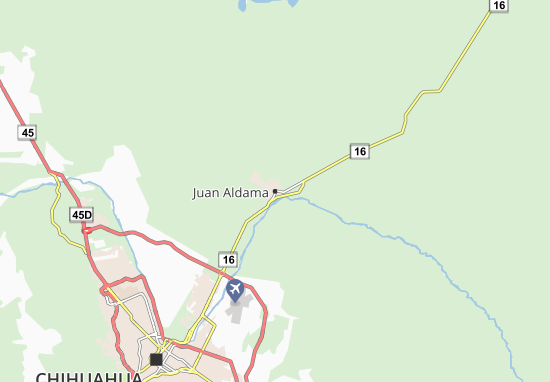 Juan Aldama Map