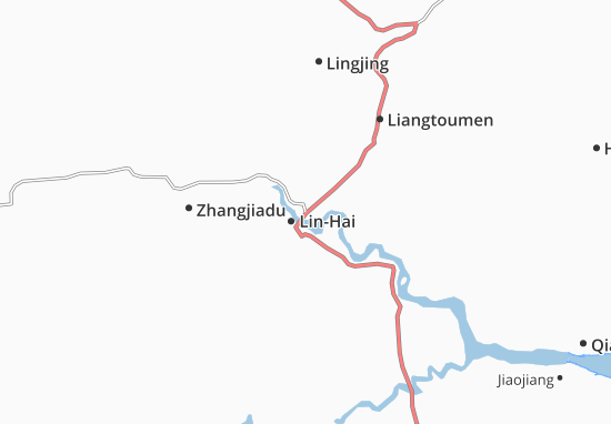 Linhai Map