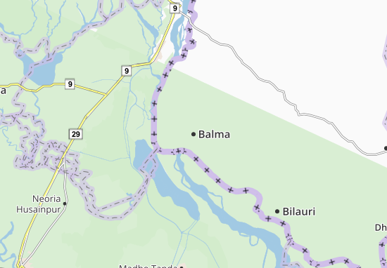 Kaart Plattegrond Balma