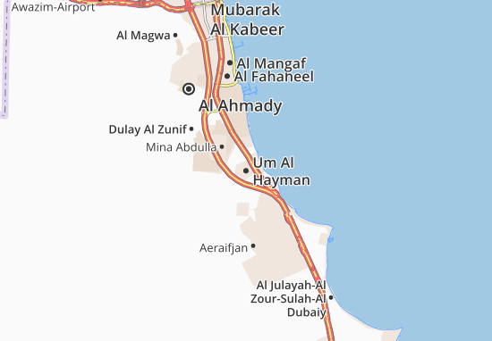 Kaart Plattegrond Um Al Hayman