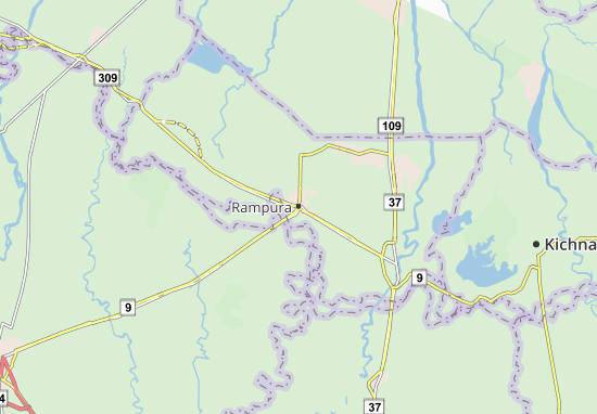 Kaart Plattegrond Rampura