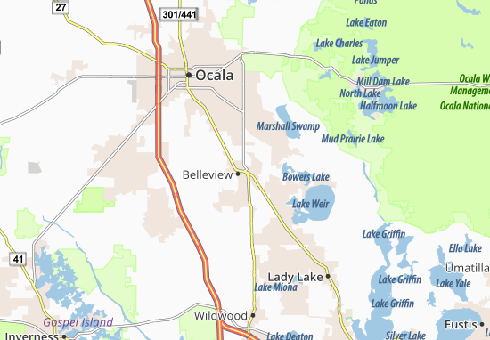 Belleview Map