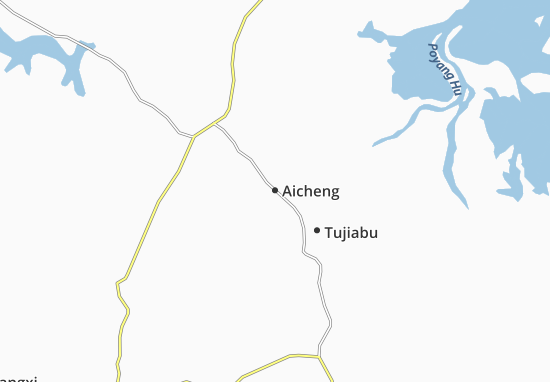 Kaart Plattegrond Aicheng