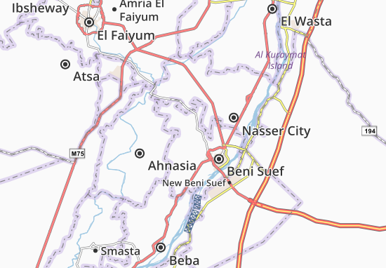 Karte Stadtplan Beni Hamad