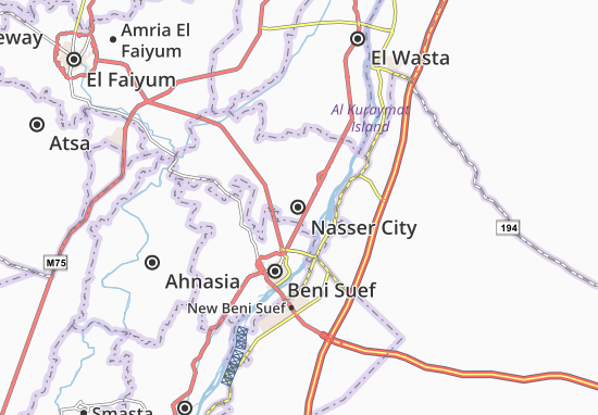 Kaart Plattegrond Nasser City