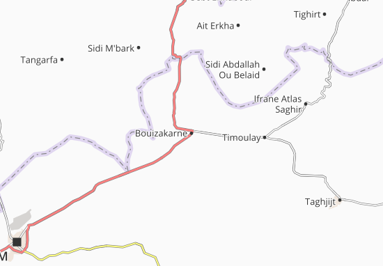 Mapa Bouizakarne