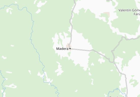 Mapa Madera