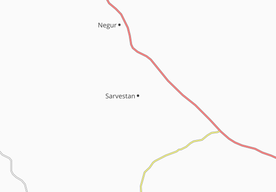 Sarvestan Map