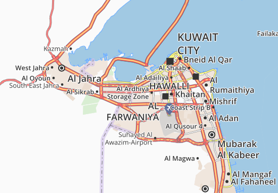 Al Ardhiya 10 Map