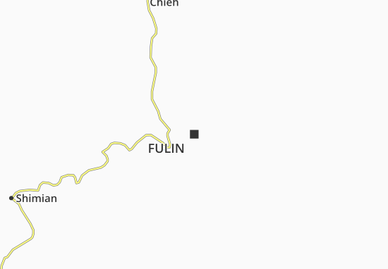 Karte Stadtplan Fulin