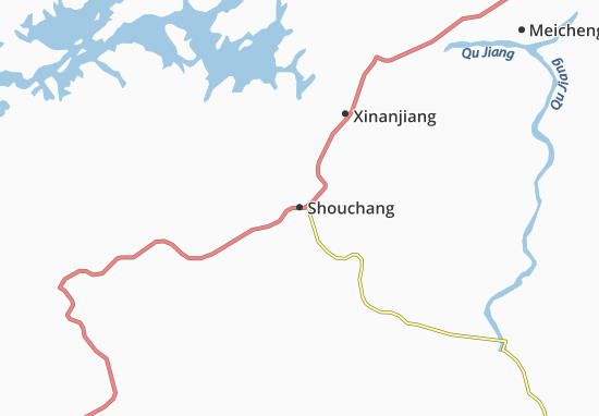 Mapa Shouchang