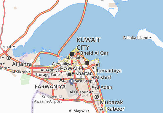 Kaart Plattegrond Al Daiyah 4