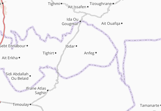 Mapa Boutrouch