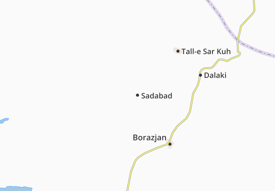 Mapa Sadabad