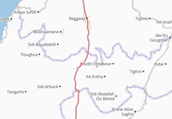 Sidi H&#x27;saine Ou Ali Map