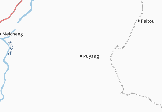 Karte Stadtplan Puyang
