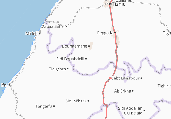 Carte-Plan Sidi Bouabdelli