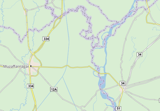 Kaart Plattegrond Bhukarheri