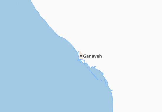 Karte Stadtplan Ganaveh