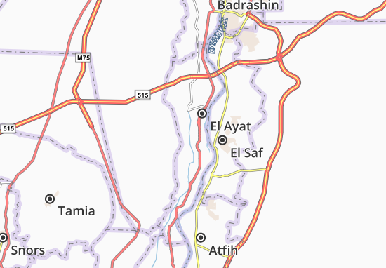 Karte Stadtplan Bamha