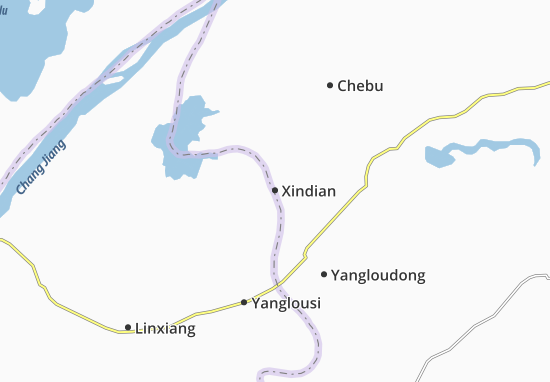 Karte Stadtplan Xindian