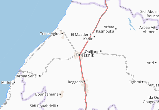 Tiznit Map