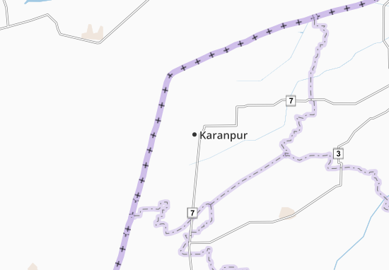Carte-Plan Karanpur