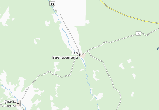 Mapa San Buenaventura