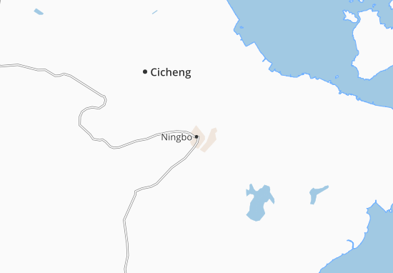 Mapa Ningbo