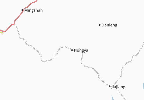 Hongya Map