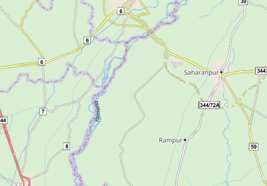 Mapa Nakur